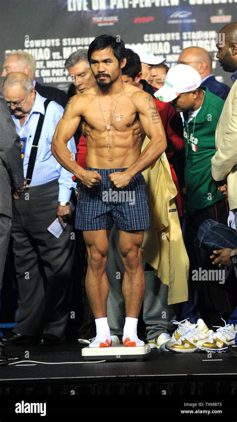 Pacquiao vs Margarito Weigh Ins .